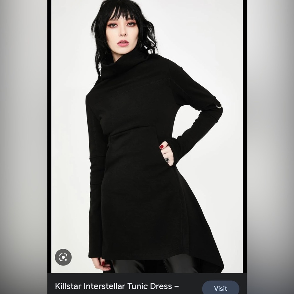 KILLSTAR INTERSTELLAR TUNIC DRESS LARGE
